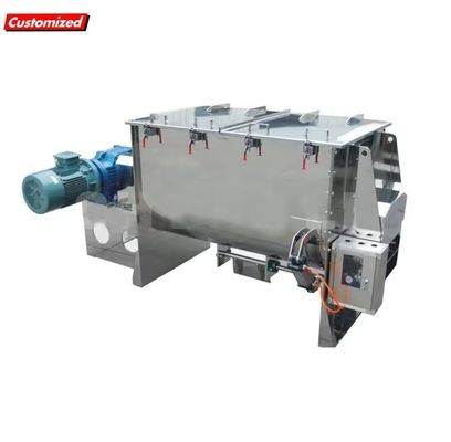 Giá tốt. Máy trộn bột màu có thể tùy chỉnh dễ sử dụng Máy trộn ruy băng ngang trực tuyến