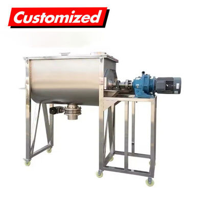 Giá tốt. 1000L Capacity Energy Saving Horizontal Ribbon Mixer Dễ sử dụng để trộn bột công nghiệp trực tuyến