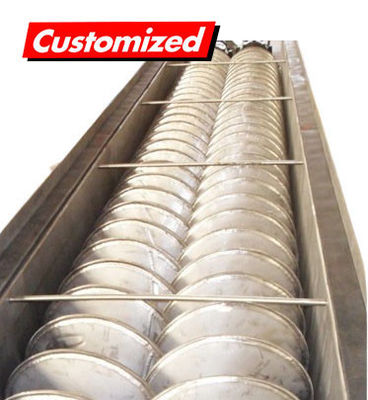 Giá tốt. Vít tải trục rỗng bằng thép không gỉ với khả năng chống ăn mòn cao và chiều dài tùy chỉnh để xử lý nhiệt hiệu quả trực tuyến