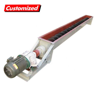 Giá tốt. 2024 U-Shaped Steel Screw Auger Conveyor với Motor Bearing Gear cung cấp dịch vụ sau bán hàng trực tuyến
