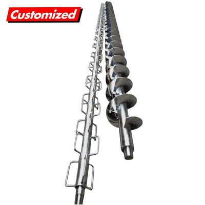 Giá tốt. Tùy chỉnh độ chính xác cao cấp thực phẩm Auger Screw Spiral Blade cho máy vận chuyển vít trực tuyến