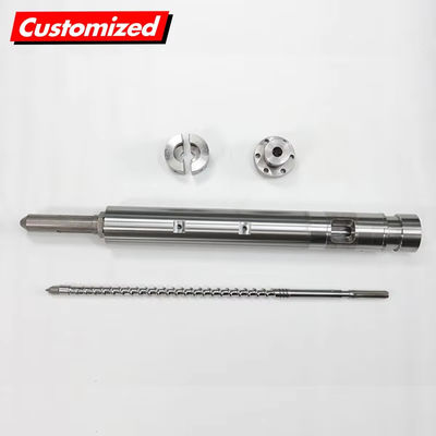 Giá tốt. 2024 OEM tùy chỉnh thép không gỉ hợp kim đơn sinh đôi vít vít vít vít đối ứng tiêm chì trực tuyến