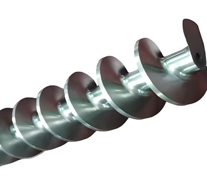 Giá tốt. Thép không gỉ tùy chỉnh chống nhiệt hiệu quả cao Spiral Blade Auger Screw cho vận chuyển vật liệu trực tuyến