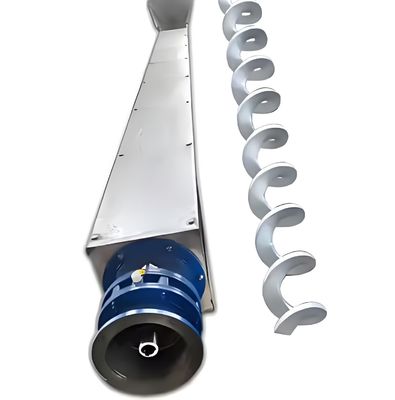 Giá tốt. Thép không gỉ hình U không trục khoan xoắn ốc Blade Ash Cement Sludge Pipe Spiral Conveyor trực tuyến