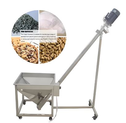 Giá tốt. Food-Grade PE Hose Inclined Screw Feeder with Adjustable Inclination Angle for High-Accuracy Powder Conveying (Thiết kế ống dẫn bột chất liệu) trực tuyến
