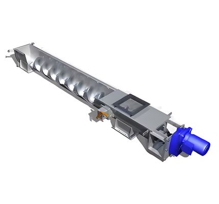 Giá tốt. Thép không gỉ máy vận chuyển vít không trục để vận chuyển hiệu quả bùn bị ô nhiễm dầu trực tuyến