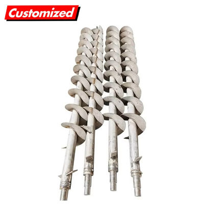 Giá tốt. Trục vít và cánh xoắn chịu nhiệt bằng thép không gỉ tùy chỉnh cho ứng dụng công nghiệp trực tuyến