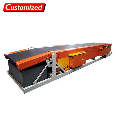 Giá tốt. Băng tải băng tải ống lồng di động 600mm-800mm Chiều rộng 220V-440V Tùy chỉnh trực tuyến