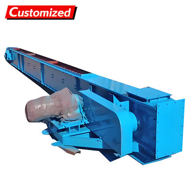 Giá tốt. Durable and Easy Clean Adjustable Speed Chain Scraper Conveyor for Material Transmission trực tuyến