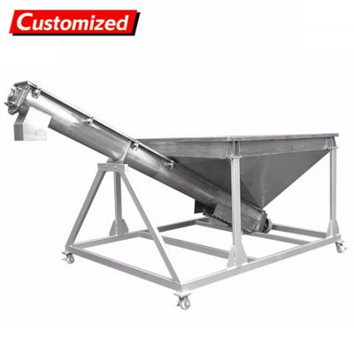 Giá tốt. Thiết kế tùy chỉnh Máy cấp liệu trục vít với Biến tần và Cấu trúc trục vít sâu để Xử lý vật liệu rời trực tuyến