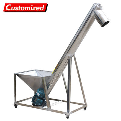 Giá tốt. Vít tải bằng thép không gỉ với độ nghiêng 0-45 độ, độ bền kéo cao và vận hành thủ công hoặc tự động trực tuyến