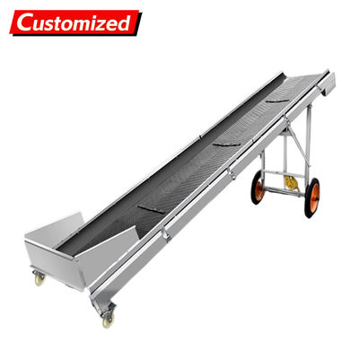 Giá tốt. oem Mobile Folding Industrial Inclined Belt Conveyor for Loading and Unloading Goods Belt Inclined Conveyor Factory, Farms, Energy & Mining, Food & Beverage Shops trực tuyến