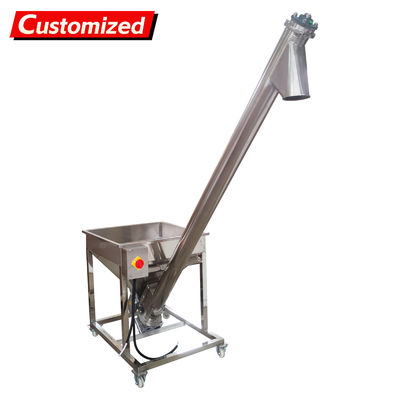 Giá tốt. customized Screw Powder Feeding Machine, Automatic Feeder Vibrating Hopper Inclined Conveyor, Powder Loading Machine Vibrating Hopper 110V trực tuyến