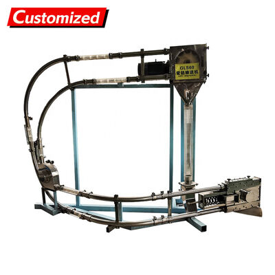 Giá tốt. Băng tải xích ống thép không gỉ tùy chỉnh phù hợp để vận chuyển ngũ cốc, phân bón và thức ăn chăn nuôi trong các ứng dụng tiết kiệm không gian. trực tuyến