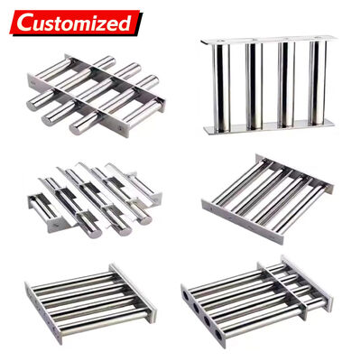 Giá tốt. Ưu tiên vĩnh cửu Magnetic mạnh lưới 12000 Gauss Neodymium thanh thanh phân tách bộ lọc không gỉ cao Magnetic Hopper lưới nam châm cho các nhà sản xuất pin lithium, nhà máy,và công nghiệp sản xuất trực tuyến