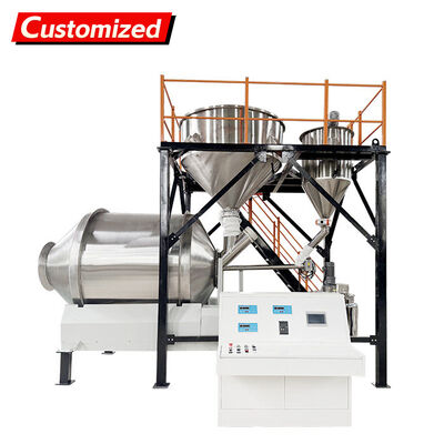 Giá tốt. Custom Stainless Steel Drum Mixer Dry-Wet Mixing Equipment Weighing Hopper Platform Drum Mixer - Weighing Hopper for Food, Pharmaceutical, and Chemical Industries trực tuyến