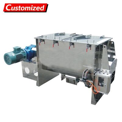 Giá tốt. Máy trộn ruy băng thép không gỉ tùy chỉnh Máy trộn xoắn ốc Máy trộn hiệu quả trộn cao cho bột hạt vật liệu nhớt bột thích hợp cho ngành công nghiệp nhựa thức ăn hóa học trực tuyến