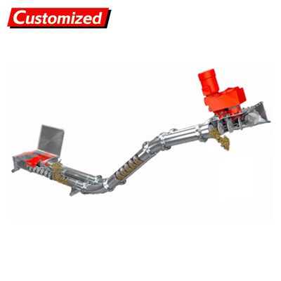 Giá tốt. Hệ thống vận chuyển vít thép không gỉ cấp độ vệ sinh tùy chỉnh Vít vận chuyển 304/316 Thang máy vít (chuyên về bột và vật liệu hạt) Dịch vụ OEM / ODM trực tuyến