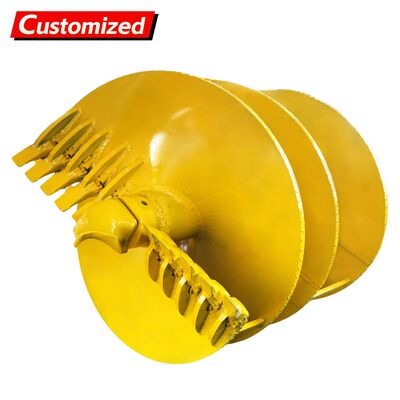 Giá tốt. Máy khoan xoắn ốc tùy chỉnh, Giàn khoan, Máy đào đất, Máy khoan cọc nhồi, hoặc Máy khoan xoắn ốc hai trục vít với thiết kế vít thẳng cho xây dựng cầu và đường trực tuyến