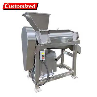 Giá tốt. Máy ép trái cây và rau quả thép không gỉ thương mại theo yêu cầu Máy ép vít Máy ép bột Máy ép quả mọng, hạt và rau rễ Thiết bị ép rau cơ khí Hệ thống ép trực tuyến