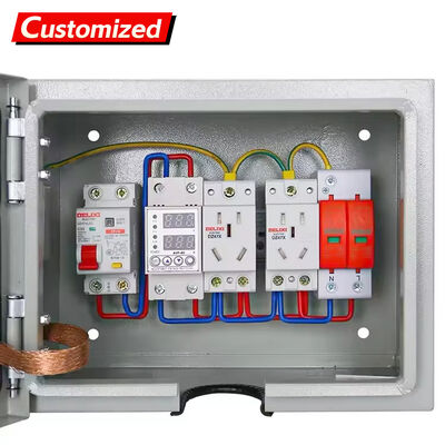 Giá tốt. Hộp phân phối chống nước IP55 với điện áp danh nghĩa 220V/380V và khóa chống trộm được chứng nhận cho các ứng dụng công nghiệp trực tuyến