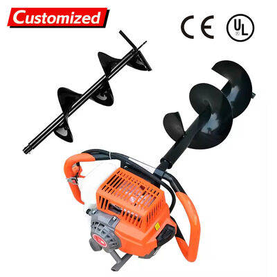 Giá tốt. Máy khoan đất di động chạy xăng - Máy khoan đa năng để trồng cây và khai thác mỏ trực tuyến