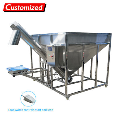 Giá tốt. Băng tải xoắn ốc bằng thép không gỉ 304 tùy chỉnh với tải trọng 1000kg và hệ thống cân chính xác cao trực tuyến