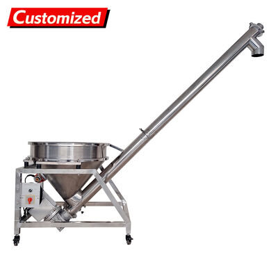 Giá tốt. Phễu vít thép không gỉ 304 tùy chỉnh với hệ thống vận chuyển kín để vận chuyển bột trực tuyến