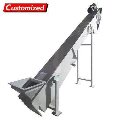 Giá tốt. Máy vận chuyển vít chống nhiệt thép không gỉ tùy chỉnh cho xử lý vật liệu công nghiệp trực tuyến