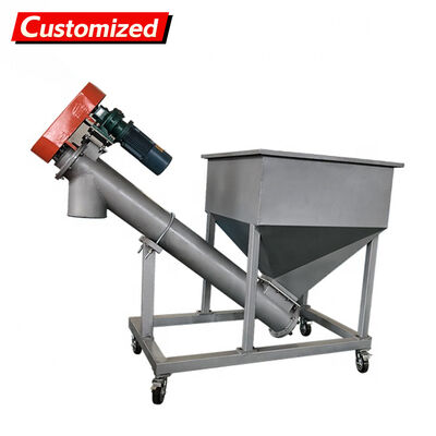 Giá tốt. Máy vận chuyển vít chính xác cao thép không gỉ tùy chỉnh và bộ cấp cho vật liệu hạt và bột trực tuyến