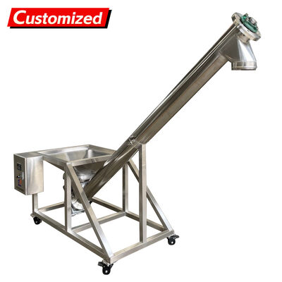 Giá tốt. Máy vận chuyển vít bằng thép không gỉ có độ chính xác cao cho bột và hạt vận chuyển trực tuyến