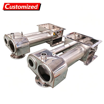 Giá tốt. Máy cấp dữ liệu đo lường hai vít chính xác cao với kích thước tùy chỉnh và ổ tần số biến đổi cho bột & hạt Trực tuyến