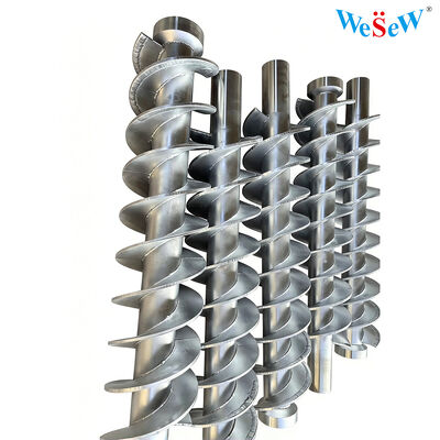 Giá tốt. Cánh vít xoắn ốc tùy chỉnh chống cháy chịu nhiệt cho hệ thống băng tải Trực tuyến